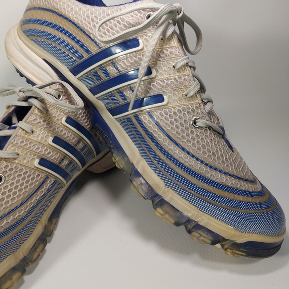 Adidas Powerband Chassis Adiprene Sport Golf Shoes Soft Spikes Men 11 - Picture 2 of 10
